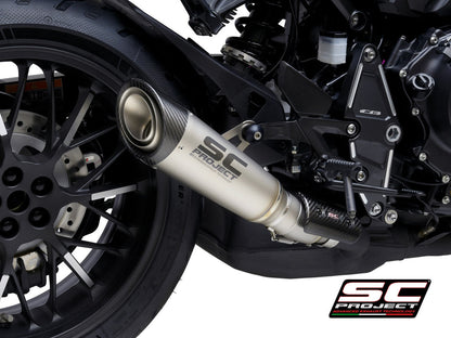 S1 titanium uitlaatdemper (EURO5) Honda CB1000R Neo Sports Cafe (2021-2025)