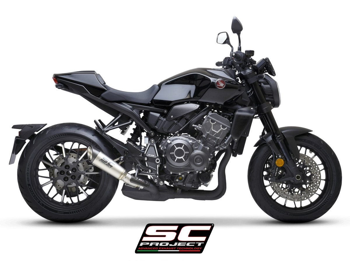 S1 titanium uitlaatdemper (EURO5) Honda CB1000R Neo Sports Cafe (2021-2025)