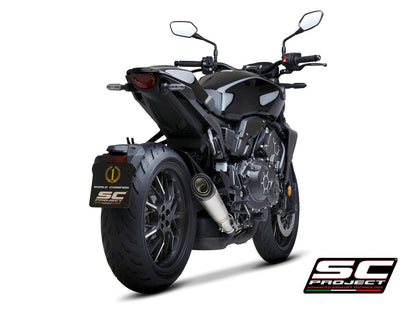 S1 titanium uitlaatdemper (EURO5) Honda CB1000R Neo Sports Cafe (2021-2025)