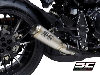 S1-GP titanium uitlaatdemper (EURO5) Honda CB1000R Neo Sports Cafe (2021-2025)