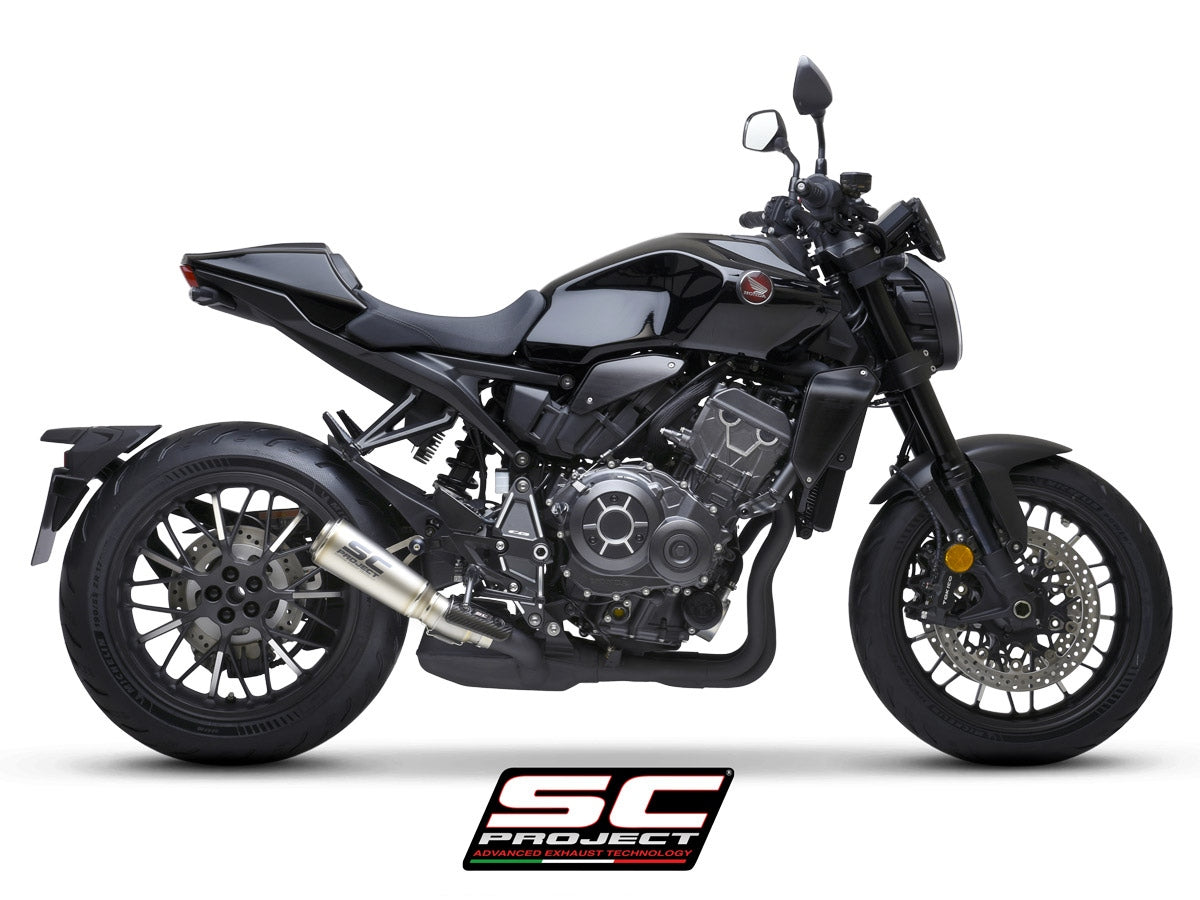 S1-GP titanium uitlaatdemper (EURO5) Honda CB1000R Neo Sports Cafe (2021-2025)