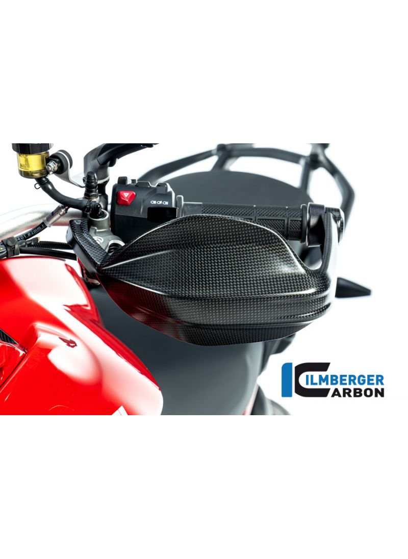 Hand Protector left side matt carbon Multistrada V4 2021+