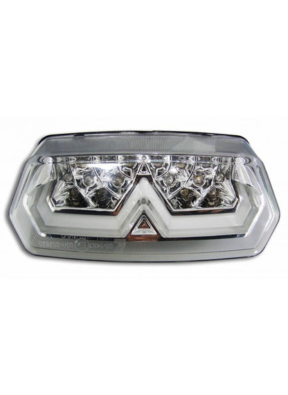 Luz trasera LED transparente para Honda CBR650F 2014-2016 E11