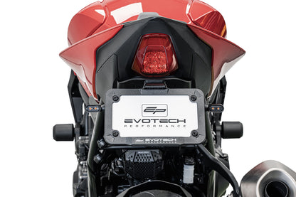 Evotech Verstelbare Kentekenplaathouder incl. V1 knipperlichtset - Honda CB1000 Hornet SP (2025+)
