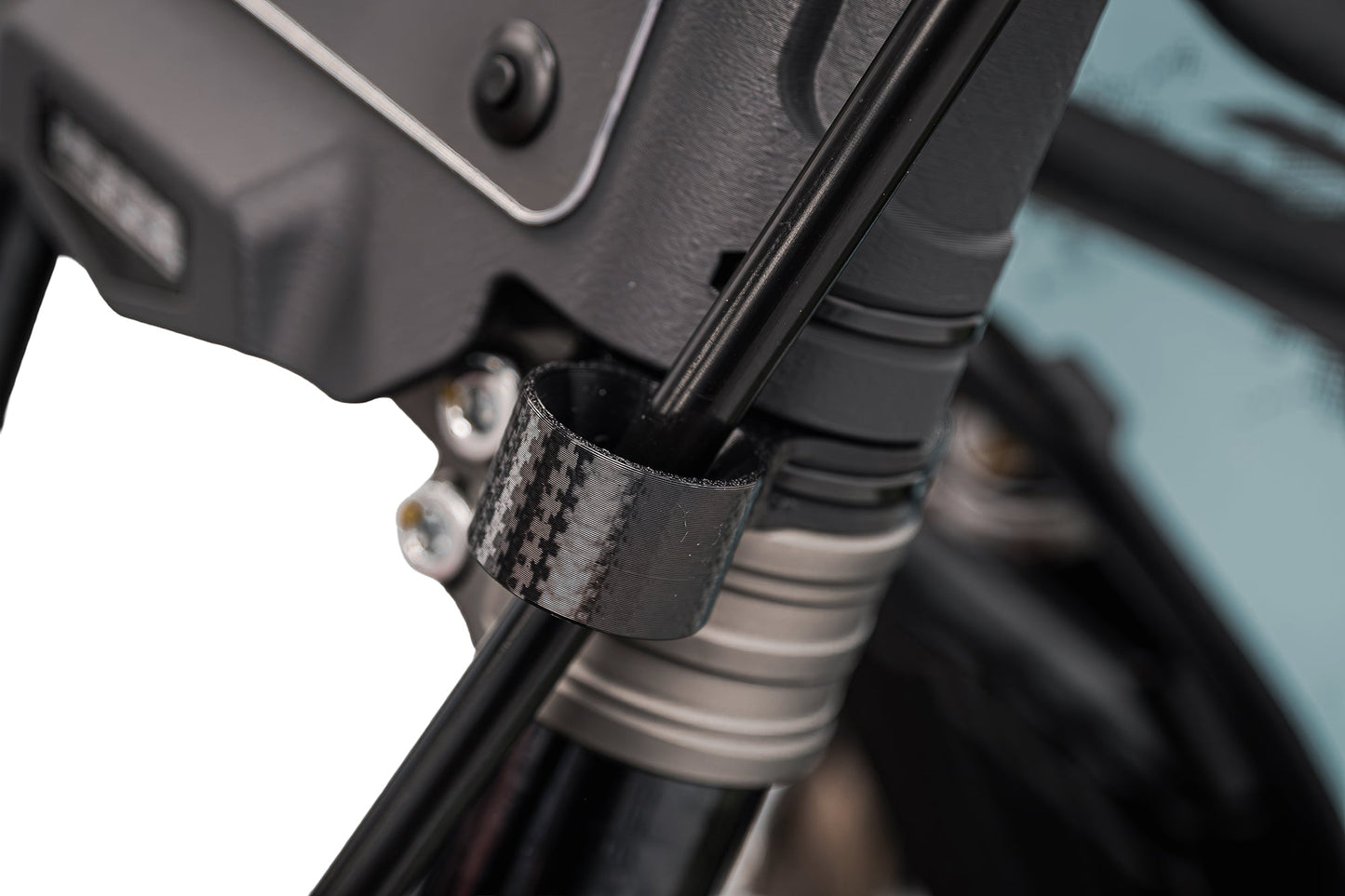 Evotech Front Brake Hose Guide - Beta Sincro 2T 125 (2026+)