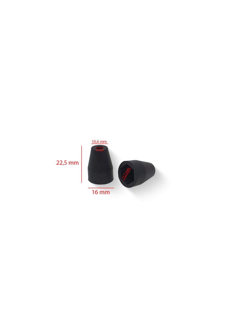 Rubber Cable End Covers (2 pcs.) for M8 Indicators Aprilia RS 660 (2020-2024)