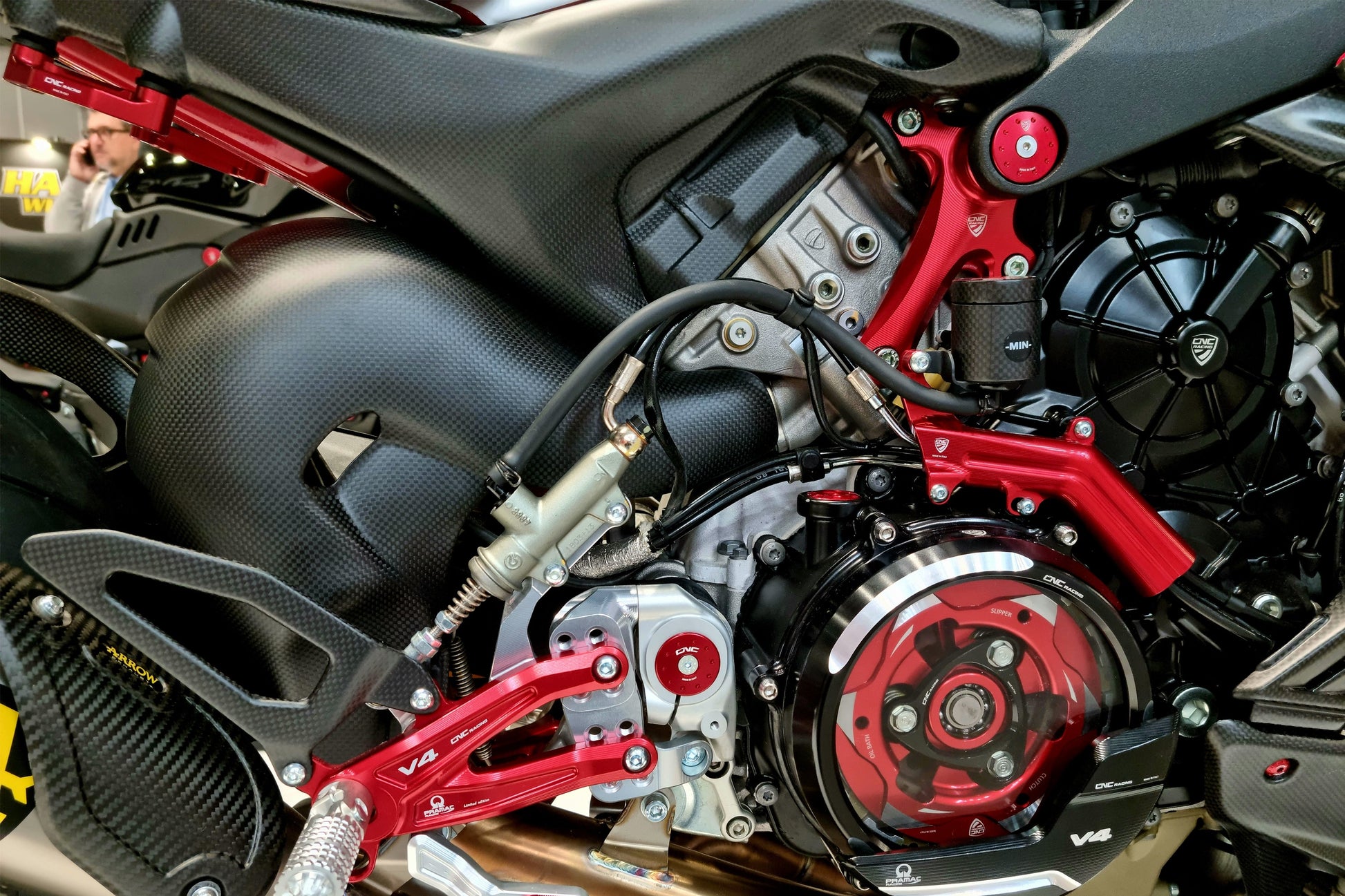 Motorblok montagesteun Ducati Panigale V4 S (2021-2024)