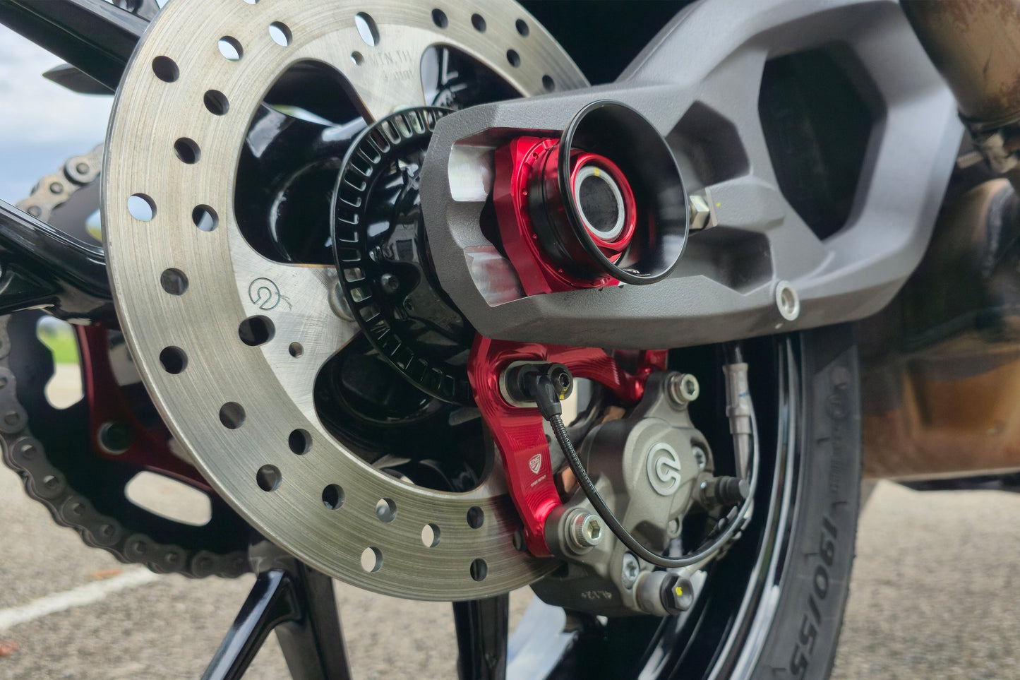 Achterremklauw montagesteun – Ducati Panigale V2S FB63 (2026)
