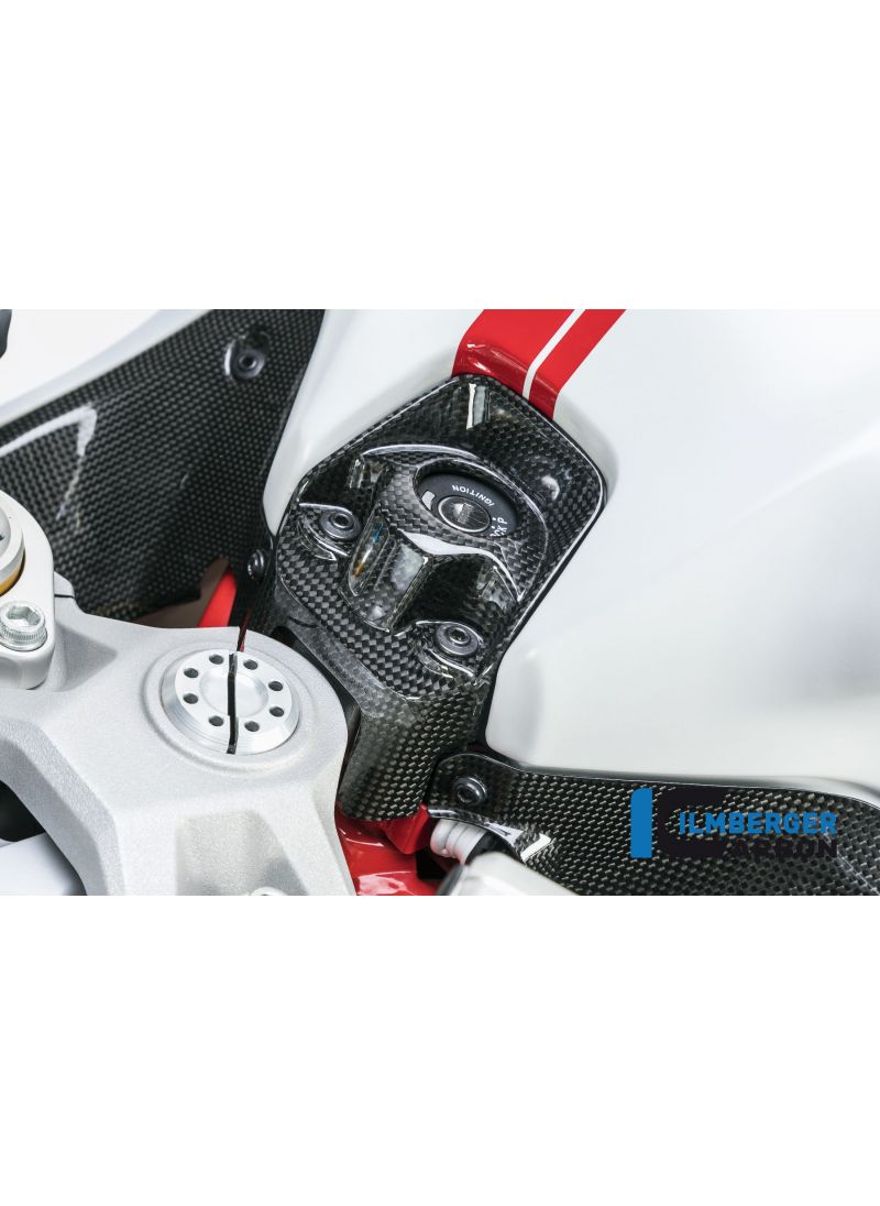 Ignition switch cover gloss Carbon - Ducati Supersport 939