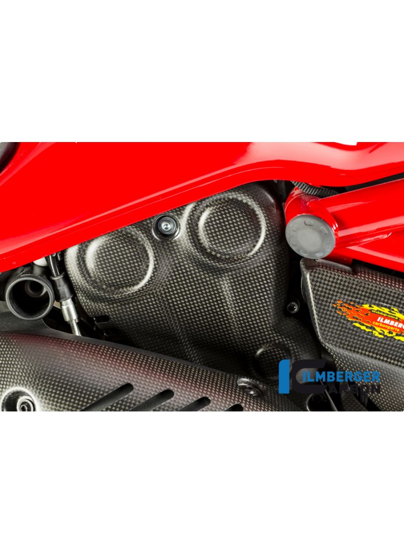 Cam Belt Covers Vertical Matt Carbon - Ducati Monster 821