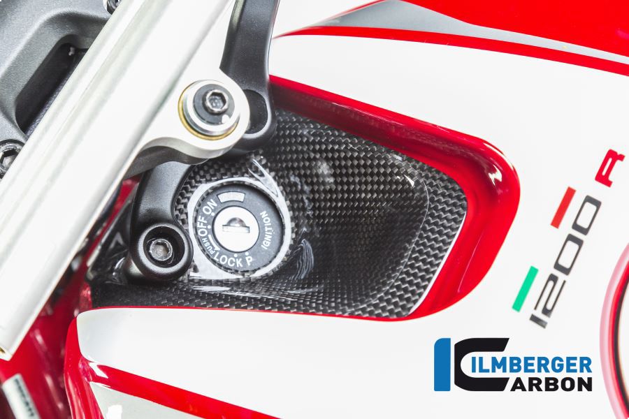 Ignition Switch Cover Glossy Carbon - Ducati Monster 821 (2013-2017)