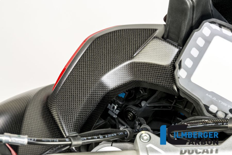 Cockpit side panel left matt carbon - Ducati Multistrada 1200 DVT (2015-)