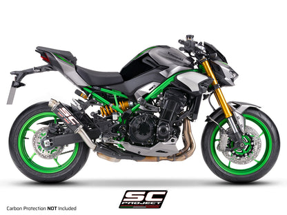 GP-M2 carbon uitlaatdemper (EURO5+) Kawasaki Z900 (2025+)