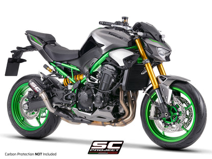 CR-T carbon uitlaatdemper (EURO5+) Kawasaki Z900 (2025+)