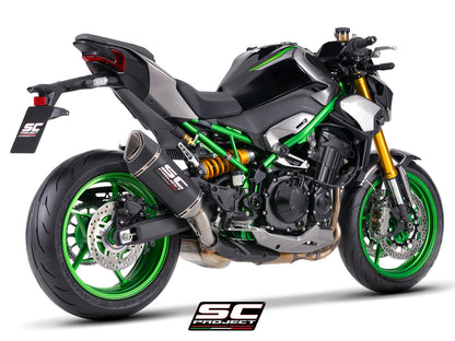 SC1-R carbon uitlaatdemper (EURO5+) Kawasaki Z900 (2025+)