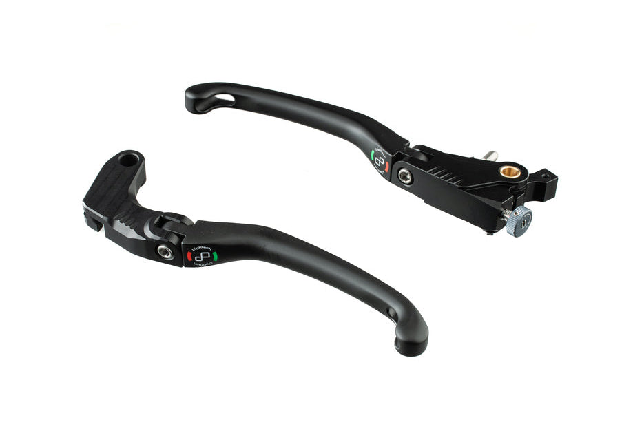 Lightech J magnesium opklapbare rem- en koppelingshendel set - Aprilia RS660 (2021+) remhendel en koppelingshendel