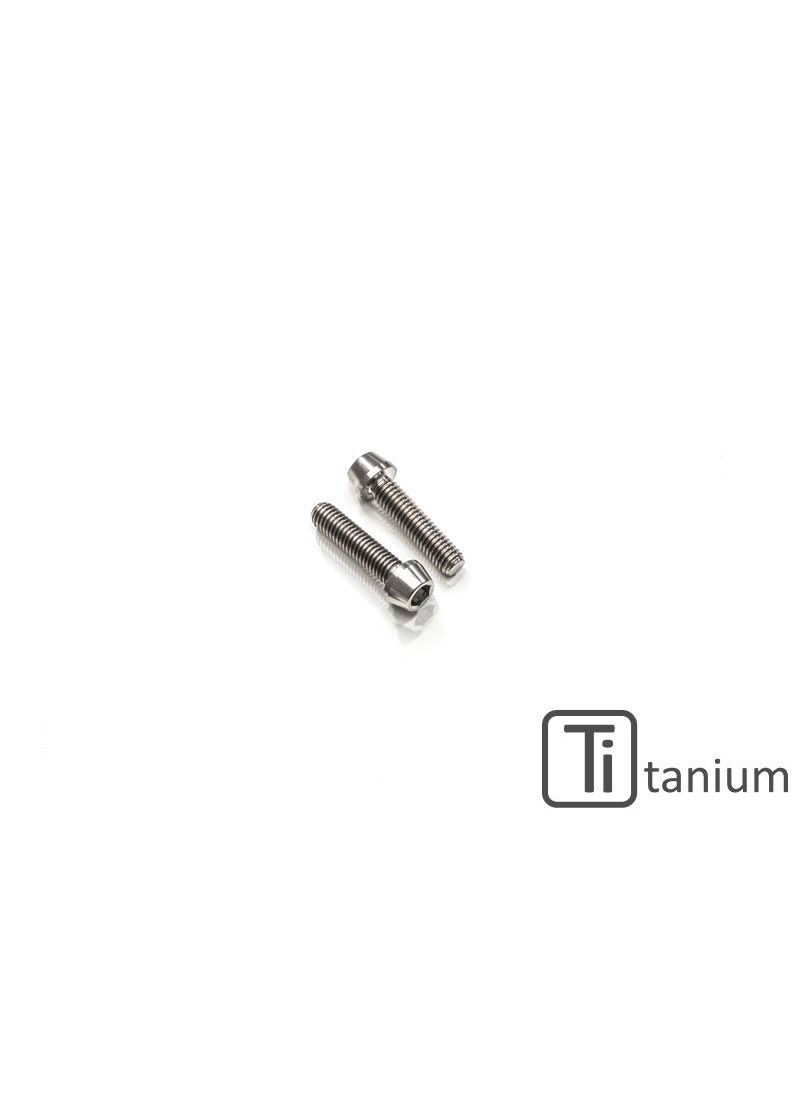 Juego de tornillo de carreras CNC de cilindros maestros de Brembo (2 pcs.) - Titanium Ducati Monster 400 (2004-2007)