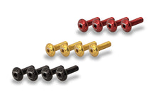 CNC Racing undertail boutensets voor Ducati Streetfighter V4 in rood, goud en zwart — KV475-serie.