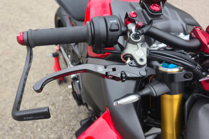 Carbon opklapbare remhendel - met horizontale verstelknop Ducati Multistrada 1260 DAir (2018-2020)