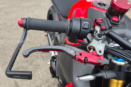 Carbon opklapbare remhendel - met horizontale verstelknop Kawasaki ZX-10R (2021+)