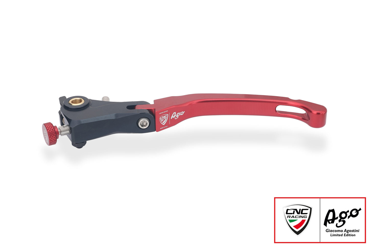 Carbon koppelingshendel beschermer Giacomo Agostini Edition - CNC Racing Ducati Hypermotard 950 SP (2019-2025)