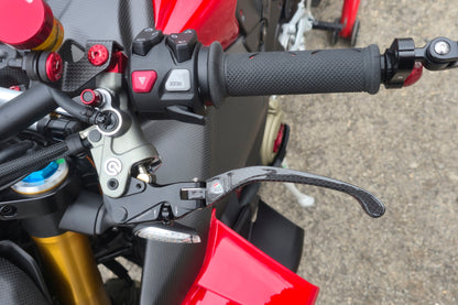Carbon opklapbaar koppelingshendel - met rollende verstelknop MV Agusta Rush 1000 (2020+)