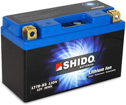 Shido Lithium Ion Battery 12V LT7B-BS