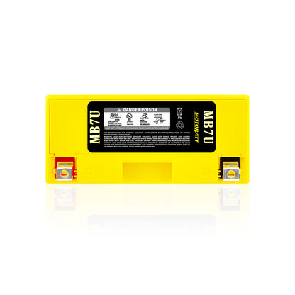 Motobatt MB7U SLA -batteri 12V / 7AH / 100CCA (7.4AH 20HR / 324PHCA)