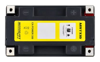 Motobatt MHTX16 Hybrid Litium-La Battery 12V / 350CCA (10AH / 16.5AH PB EQ / 500PHCA)