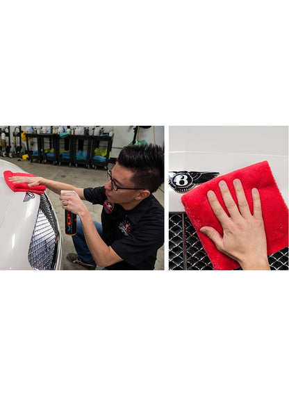 Chemical Guys - Happy Ending Edgeless Microfiber Towel Red