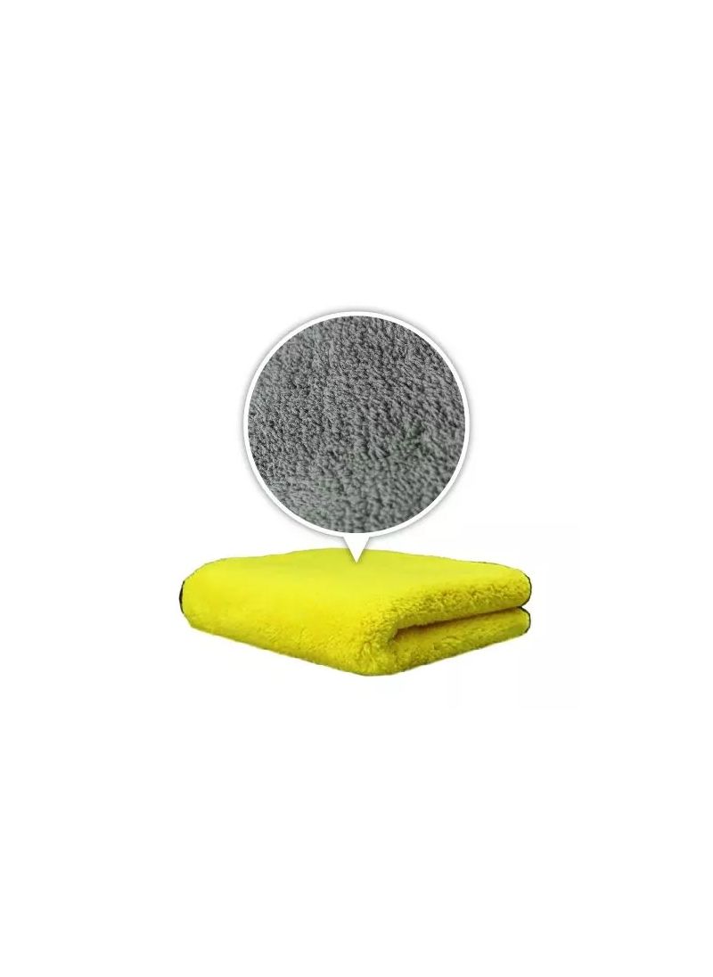 D-Con Max Professional Microfiber Towel Yellow Grey 40 X 40 Cm