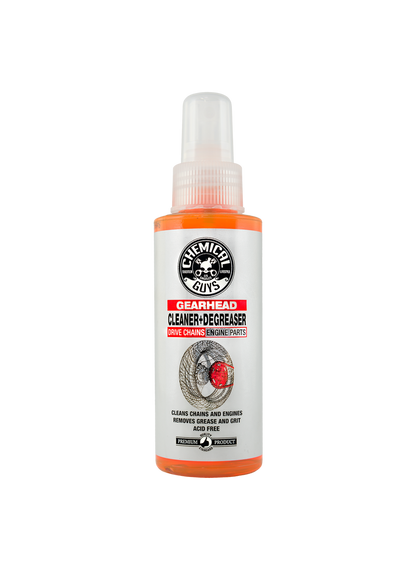Chemical Guys - Moto Line Gearhead Cleaner y Desgramador de desgrazas y desgrasador para la cadena y el motor - 118 ml