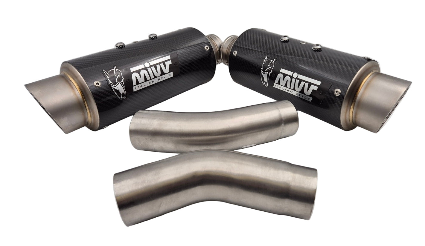 Mivv GP Pro demperset Ducati Scrambler 1100 beide uitlaten