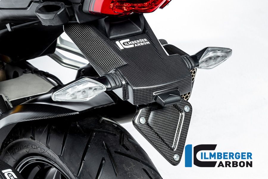 
                  
                    Porte-plaque d'immatriculation Matt Carbon Multistrada V4 2021+ Ducati Multistrada V4 Pikes Peak (2022+)
                  
                