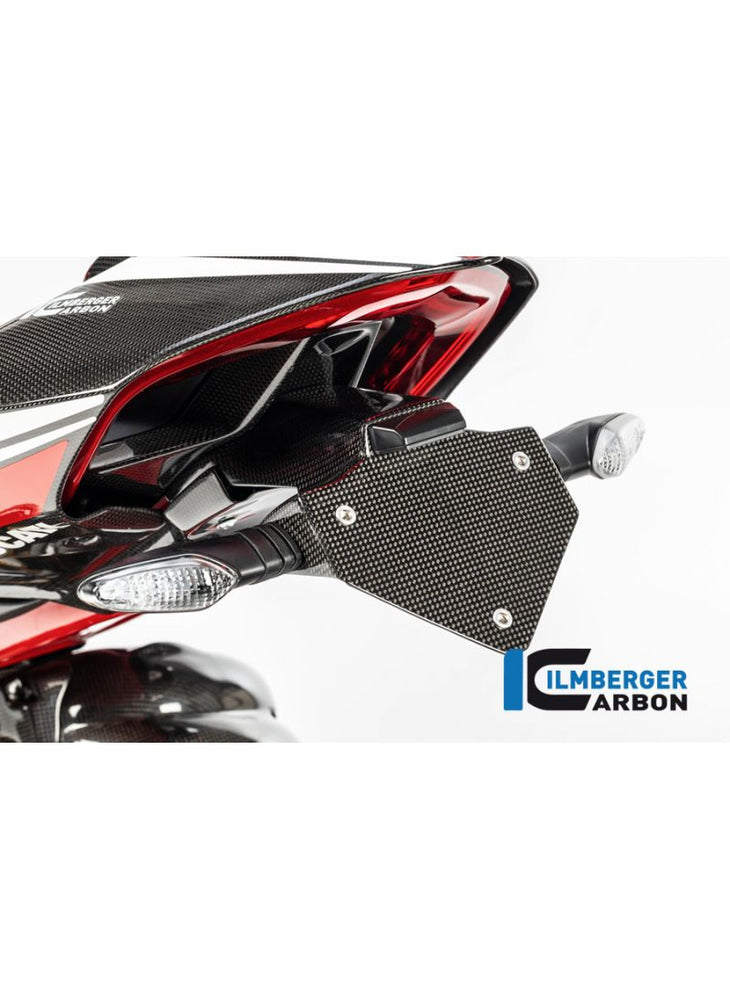 Number plate holder short gloss Panigale V4R