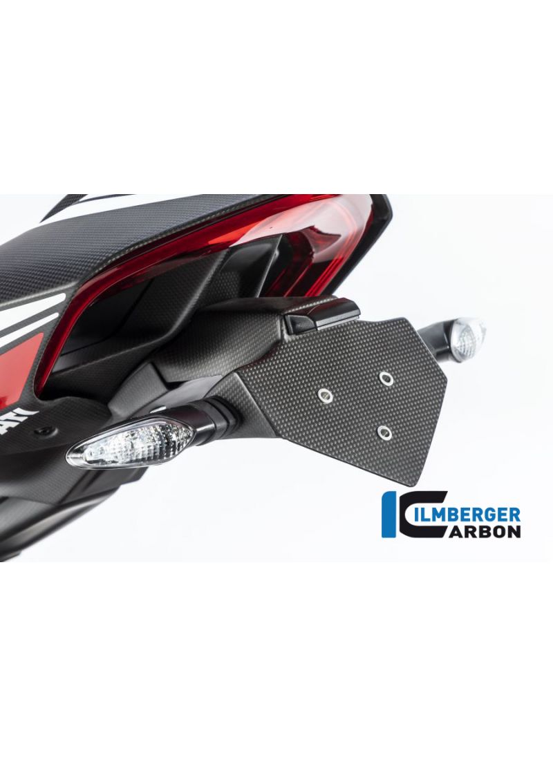 Short Tail Tidy License Plate Support Matt Carbon Panigale V4 / V4S