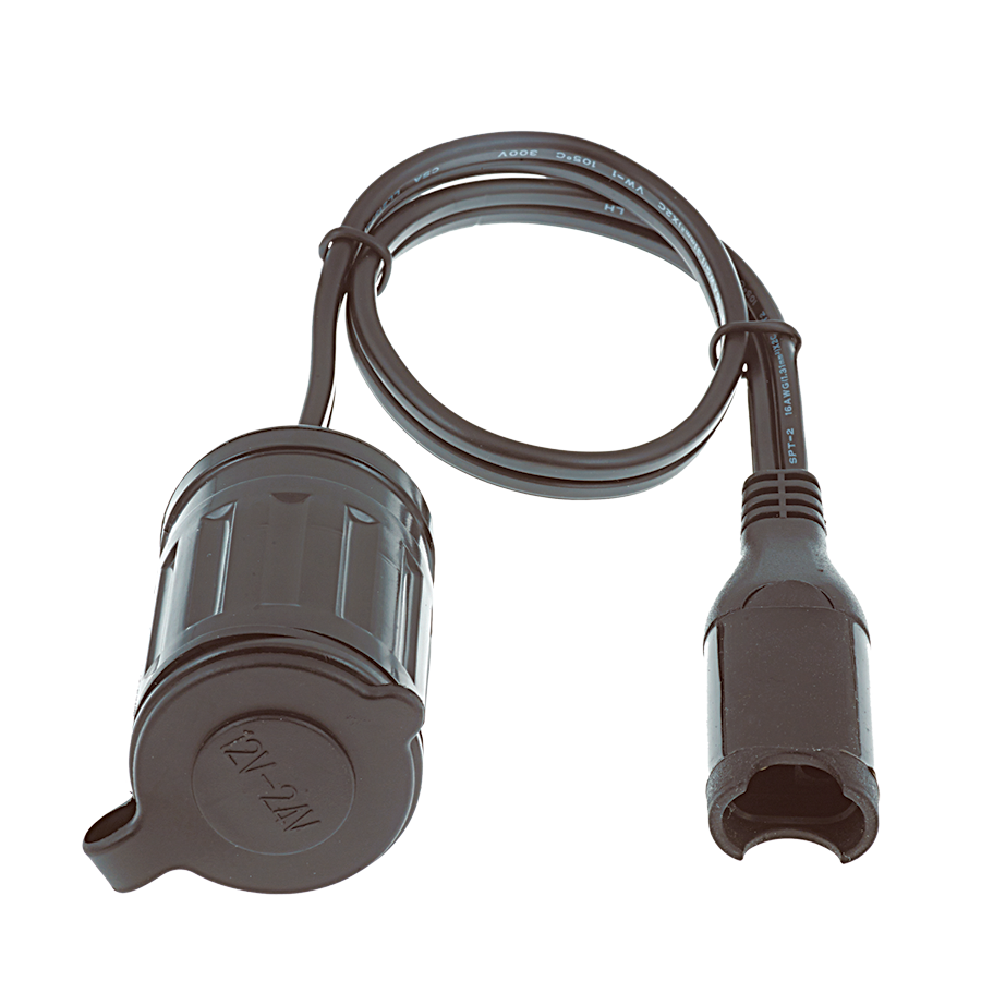 OptiMate O-06 socket-adapter – AUTO (Ø22mm) naar SAE – 13A max