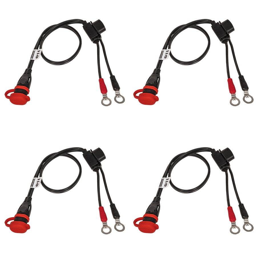 OptiMate O-11 accukabel x4 – ringen M8-M10 naar SAE – 13A max