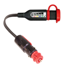 OptiMate O-126 adapterkabel & Pb-lithium-monitor – AUTO/DIN naar SAE – 13A max