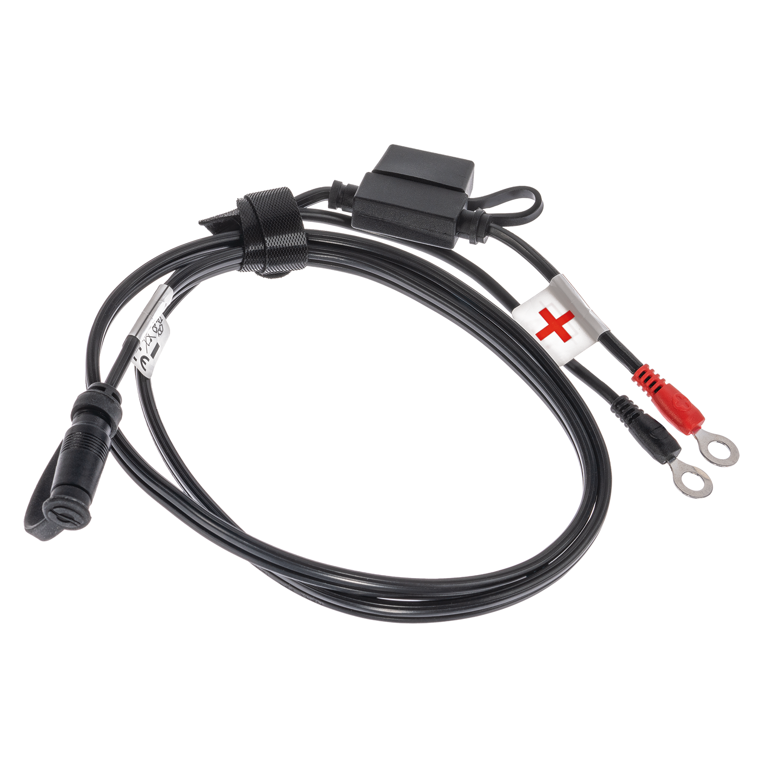 OptiMate O-21 accukabel – ringen M6 naar DC2.5mm – 13A max
