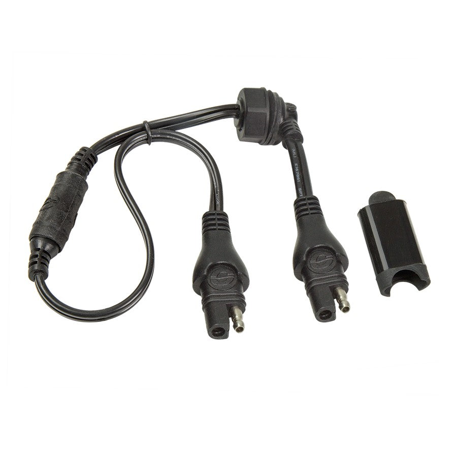 OptiMate O-30 tanktas adapterset  –  SAE > DC 2.5 mm naar SAE  –  7A max