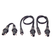 OptiMate O-67 heated gear adapterset  –  DC 2.5 mm naar SAE  –  13A max