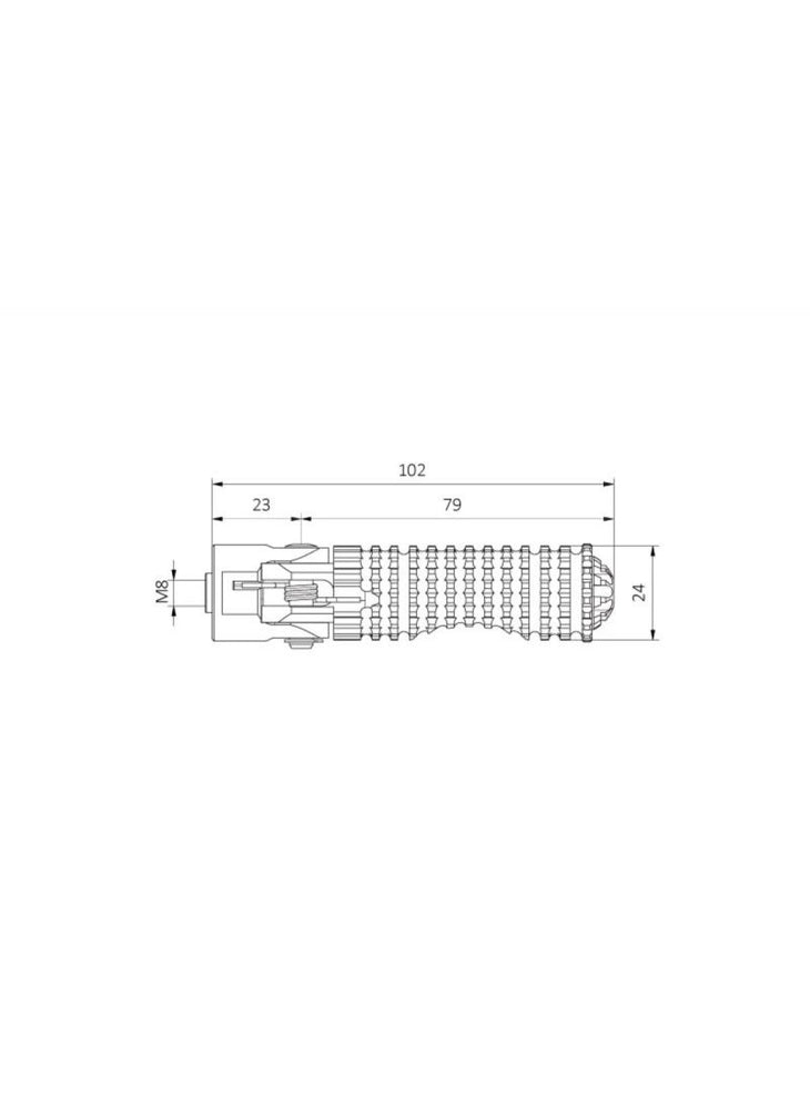 
                  
                    CNC Footpegs Folding Comfort Universal Ducati Monster 821 Stealth (2019-2020)
                  
                