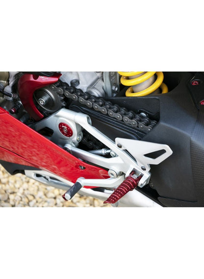 Footpegs Ducati Light for OEM rearset for driver
