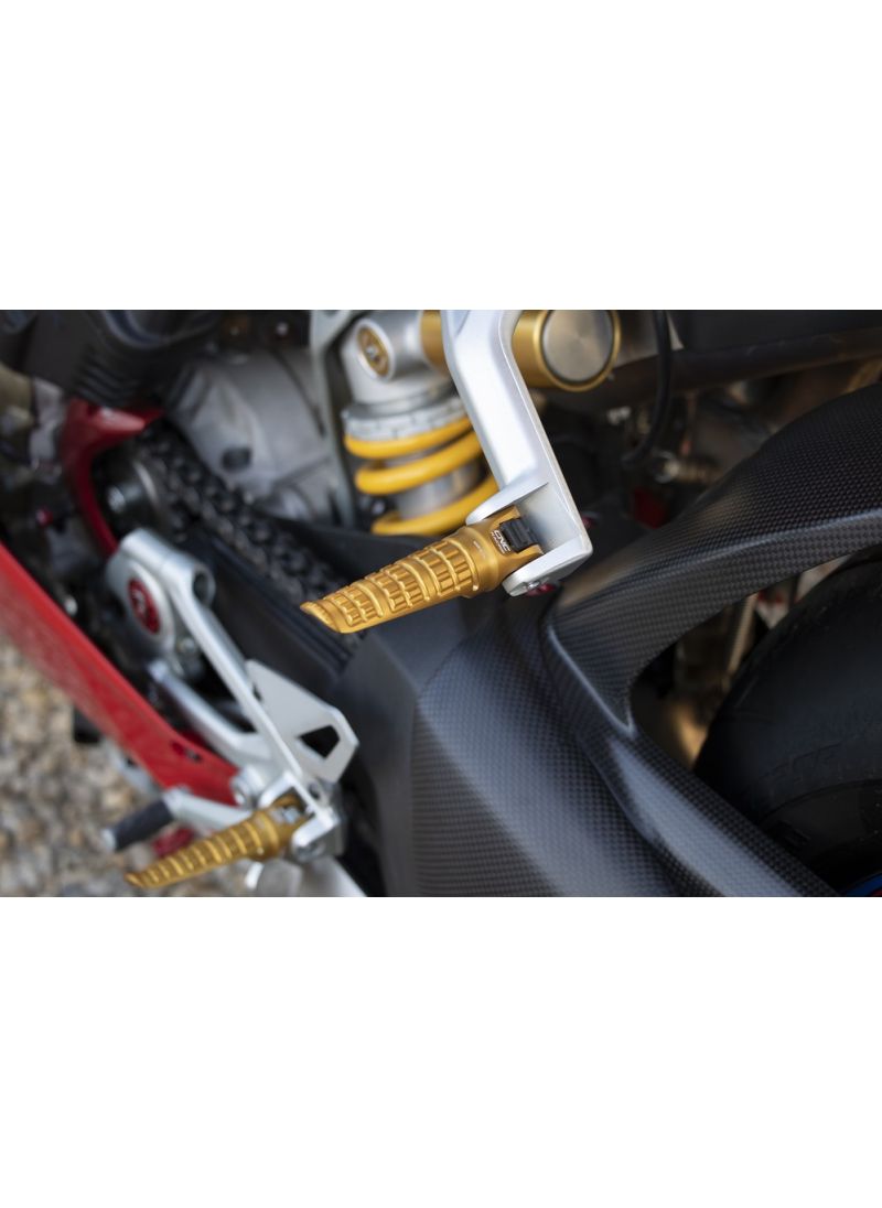 Footpegs Ducati Light for OEM rearset for driver