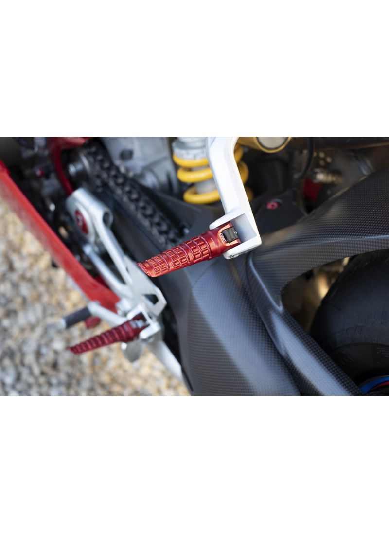 Footpegs Ducati Light for OEM rearset for driver