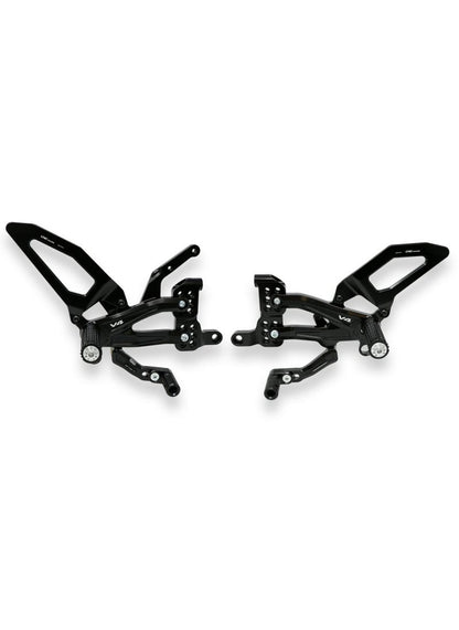 Adjustable rear set RPS EASY for Ducati Panigale V4 with road and reverse shift