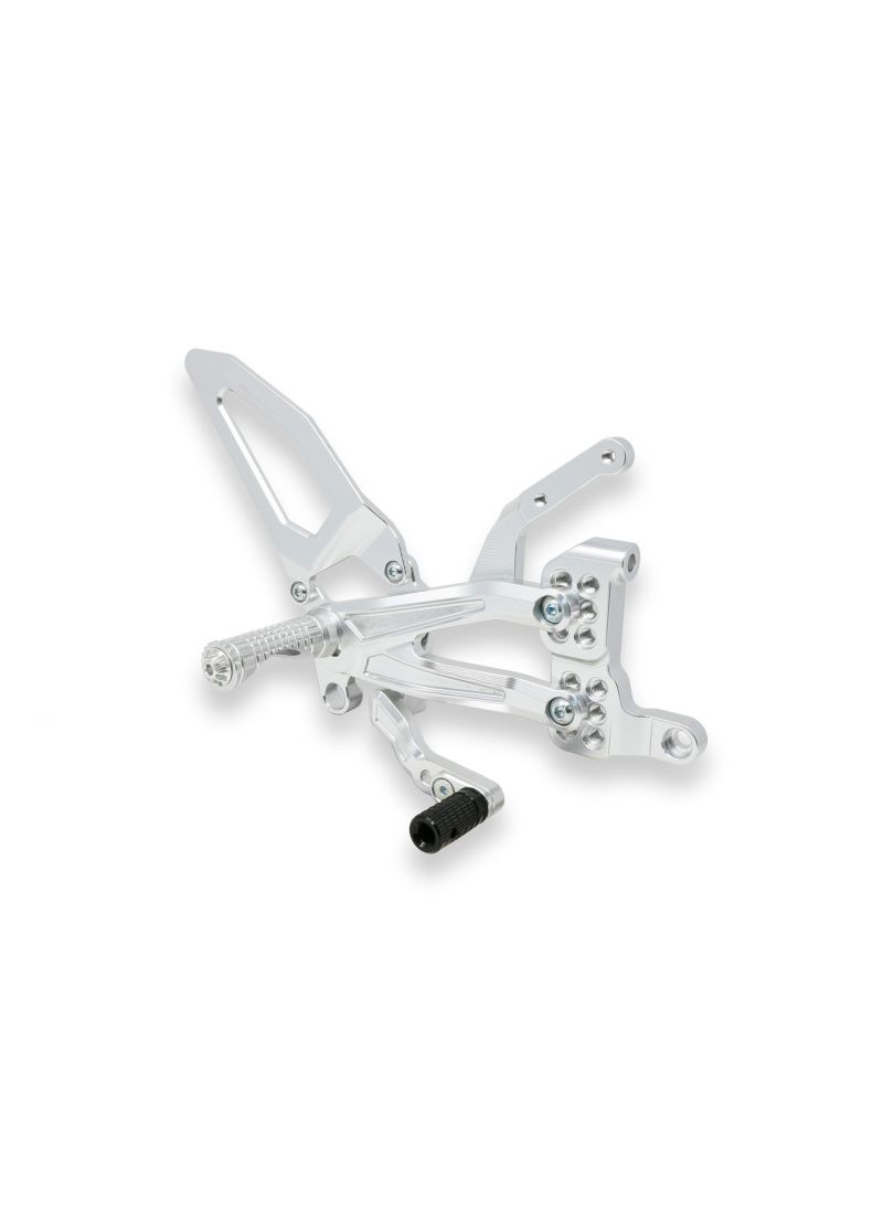 Adjustable rear set RPS EASY for Ducati Panigale V4 with road and reverse shift
