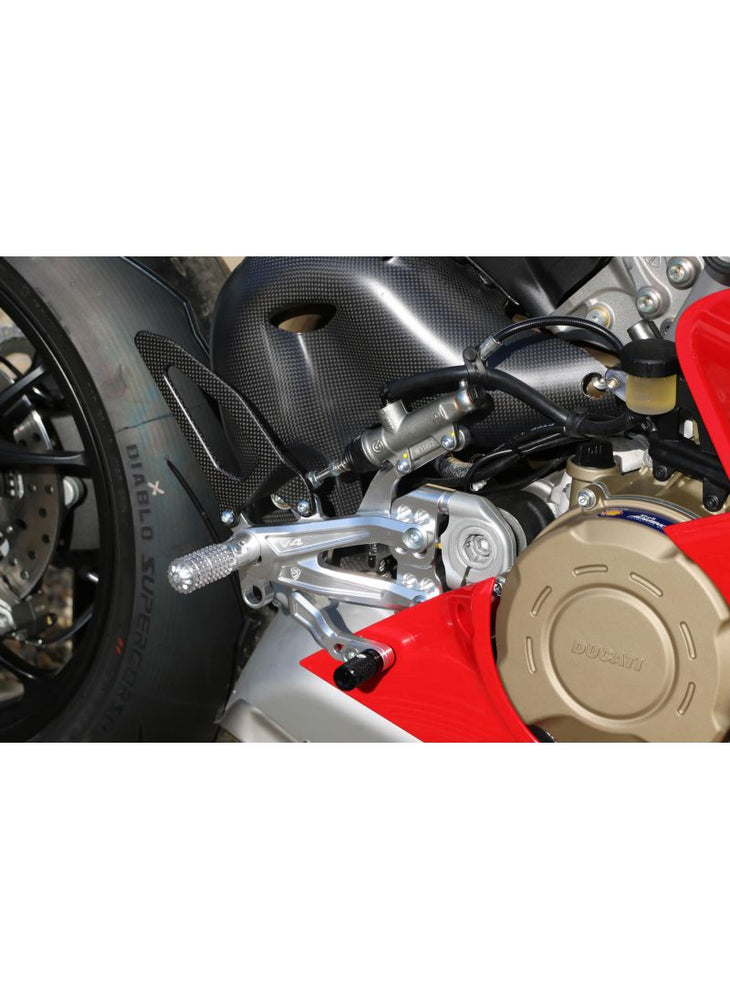 
                  
                    Adjustable rear set RPS EASY for Ducati Panigale V4R with road and reverse shift
                  
                