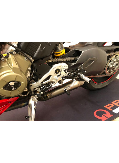 Adjustable rearsets with carbon Ducati Streetfighter V4 - Pramac Racing Limited Edition